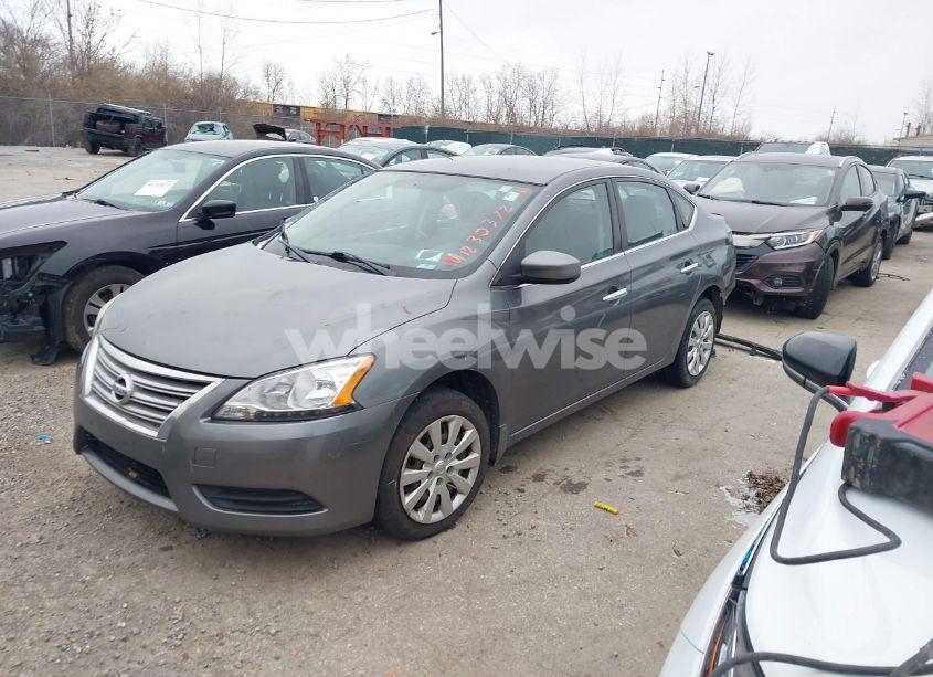 Photo 2 of 2015 Nissan Sentra S (VIN 3N1AB7AP4FY318501)