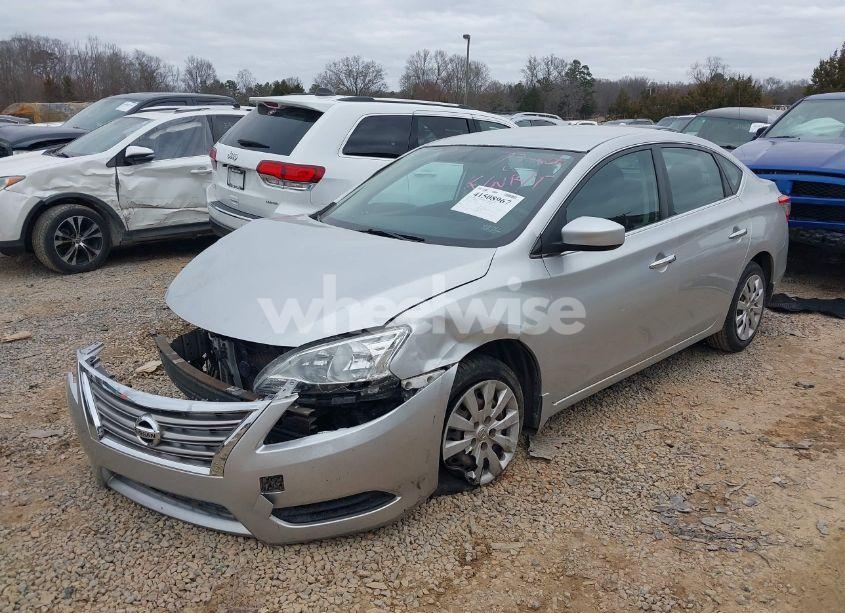 Photo 2 of 2015 Nissan Sentra S (VIN 3N1AB7AP4FY327280)