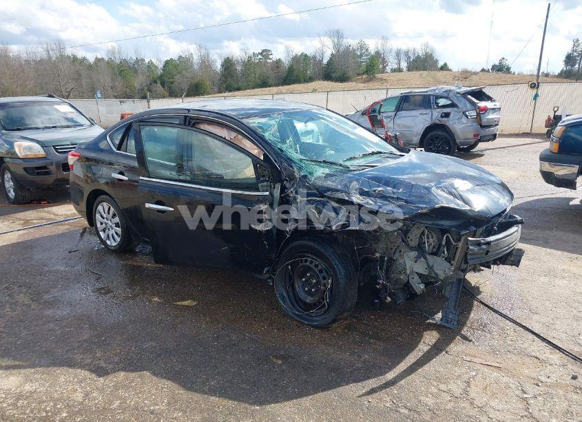 2015 Nissan Sentra S (VIN 3N1AB7AP4FY335640) main photo