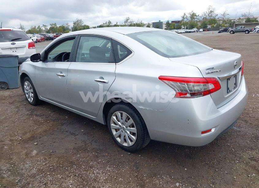 Photo 3 of 2015 Nissan Sentra S (VIN 3N1AB7AP4FY347173)