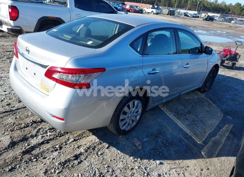 Photo 4 of 2015 Nissan Sentra S (VIN 3N1AB7AP4FY355287)