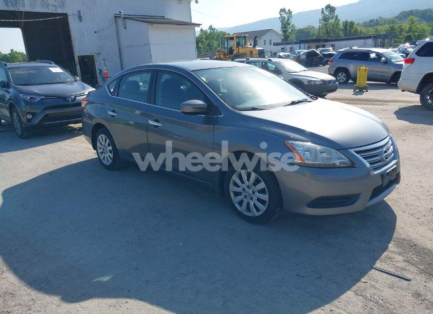 2015 Nissan Sentra S (VIN 3N1AB7AP4FY376639) main photo