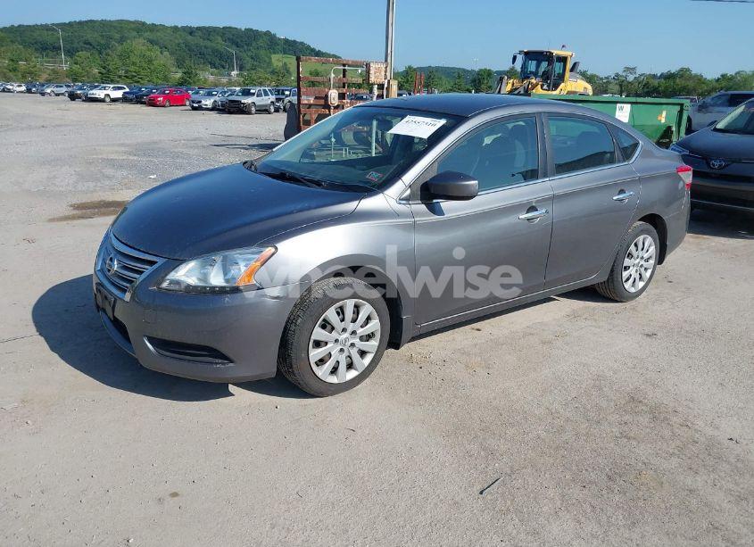Photo 2 of 2015 Nissan Sentra S (VIN 3N1AB7AP4FY376639)