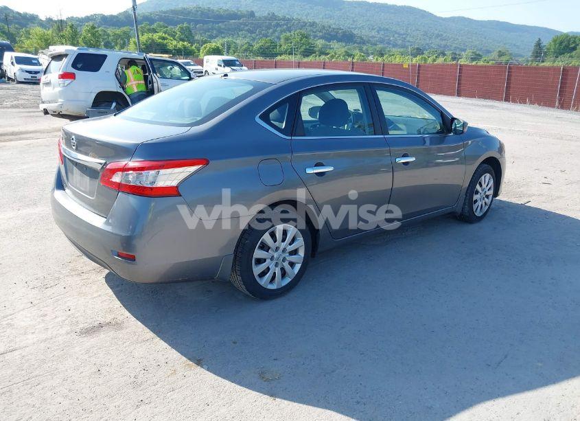 Photo 4 of 2015 Nissan Sentra S (VIN 3N1AB7AP4FY376639)