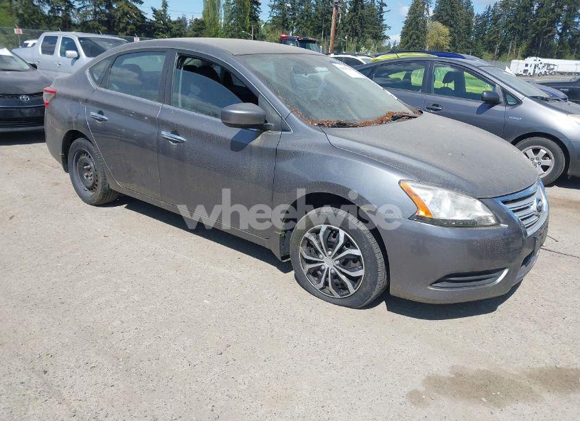 2015 Nissan Sentra S (VIN 3N1AB7AP4FY381484) main photo