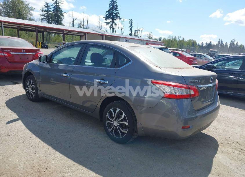 Photo 3 of 2015 Nissan Sentra S (VIN 3N1AB7AP4FY381484)