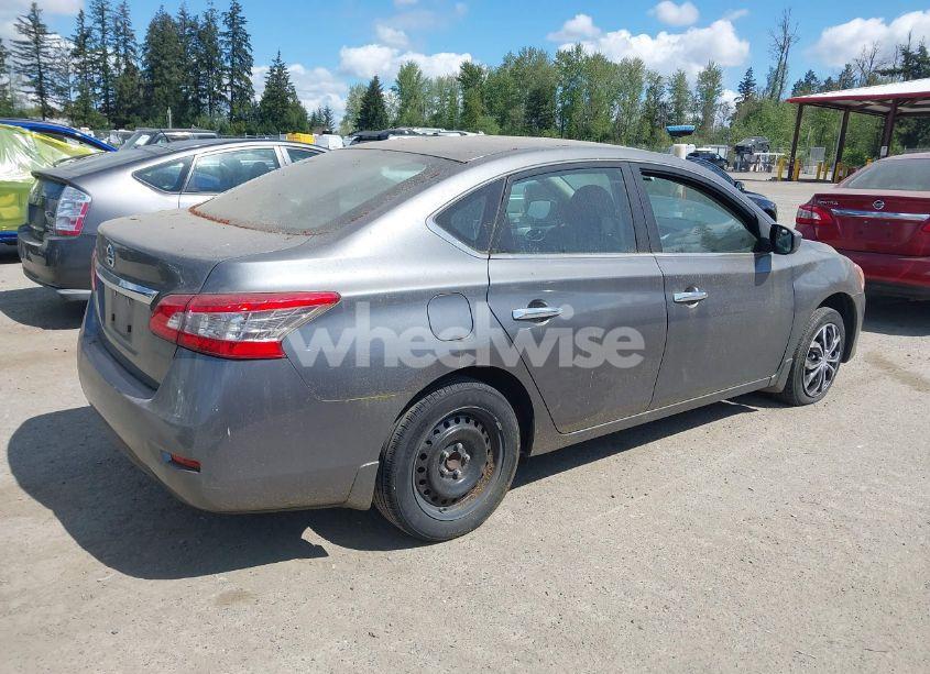 Photo 4 of 2015 Nissan Sentra S (VIN 3N1AB7AP4FY381484)