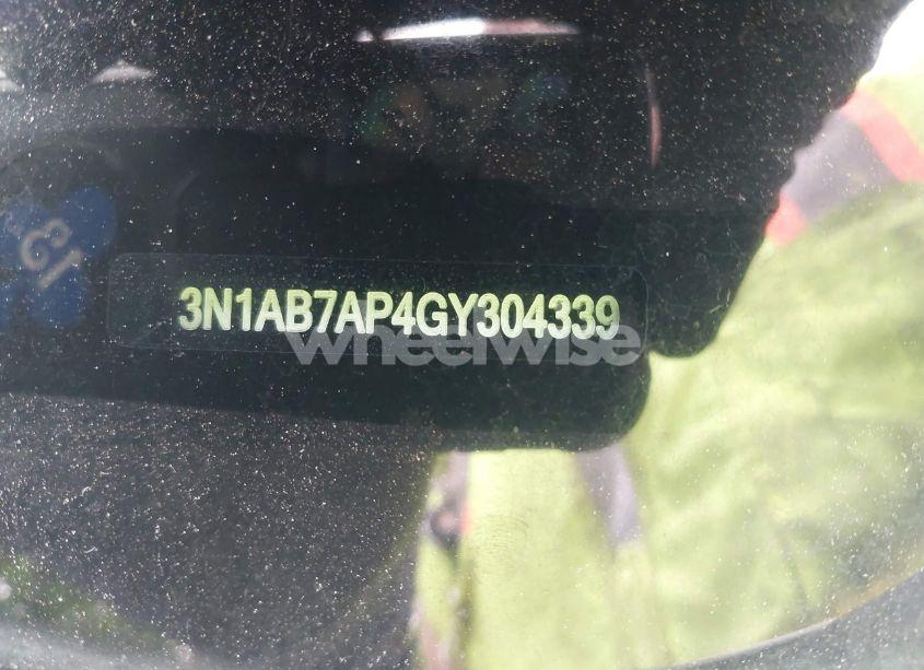 Photo 12 of 2016 Nissan Sentra S (VIN 3N1AB7AP4GY304339)