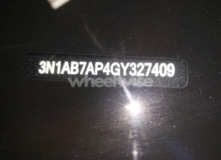 Photo 18 of 2016 Nissan Sentra S (VIN 3N1AB7AP4GY327409)