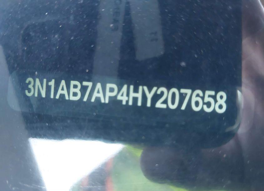 Photo 9 of 2017 Nissan Sentra S (VIN 3N1AB7AP4HY207658)