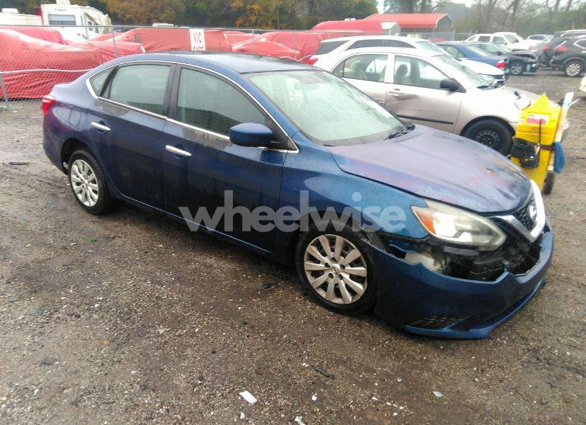 2017 Nissan Sentra SV (VIN 3N1AB7AP4HY286183) main photo