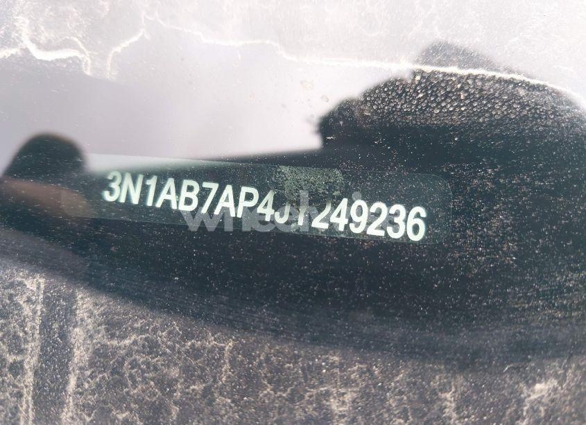 Photo 9 of 2018 Nissan Sentra S (VIN 3N1AB7AP4JY249236)