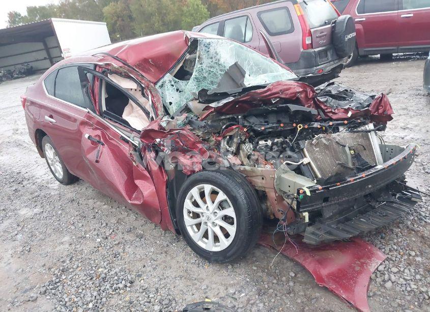 2018 Nissan Sentra SV (VIN 3N1AB7AP4JY306390) main photo