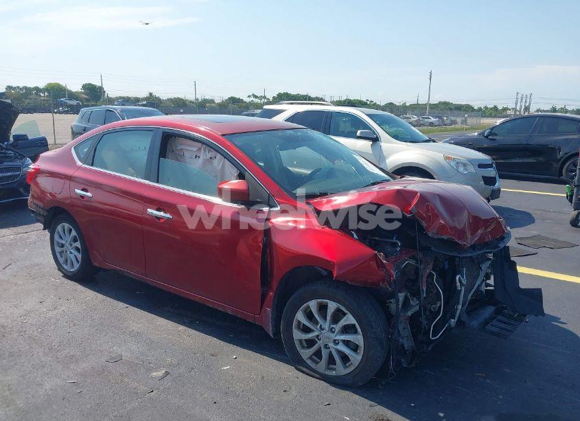 2018 Nissan Sentra SV (VIN 3N1AB7AP4JY320001) main photo