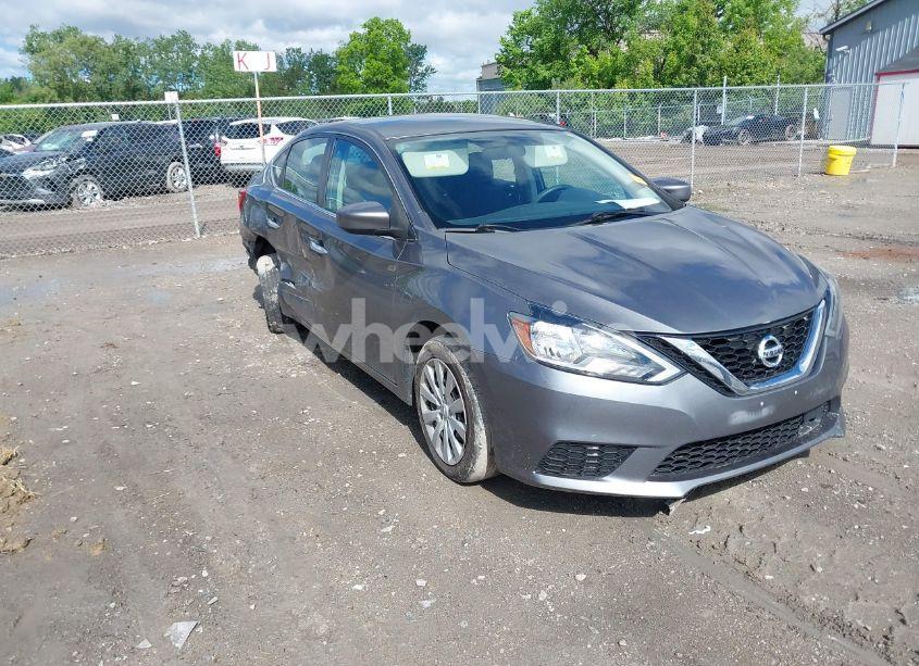 2019 Nissan Sentra S (VIN 3N1AB7AP4KY206808) main photo