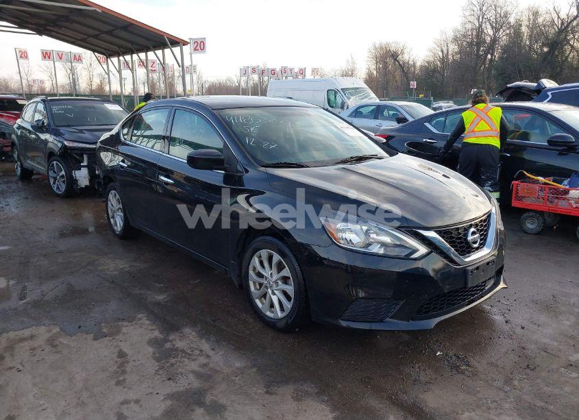 2019 Nissan Sentra SV (VIN 3N1AB7AP4KY238237) main photo