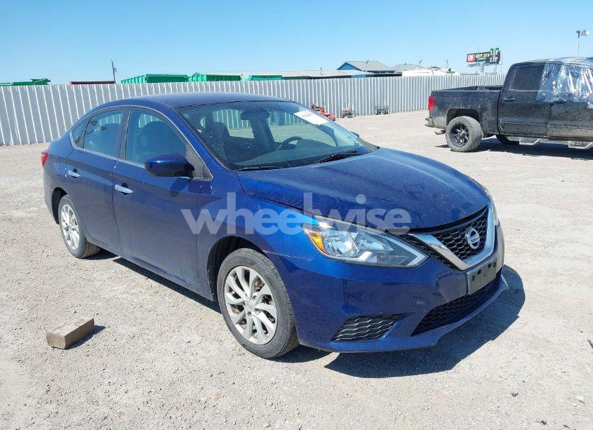 2019 Nissan Sentra SV (VIN 3N1AB7AP4KY355168) main photo