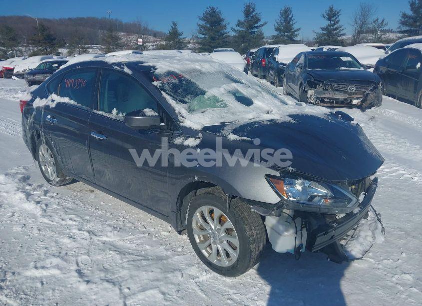 2019 Nissan Sentra SV (VIN 3N1AB7AP4KY364162) main photo