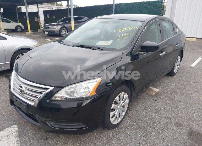 Photo 2 of 2013 Nissan Sentra S (VIN 3N1AB7AP5DL617456)