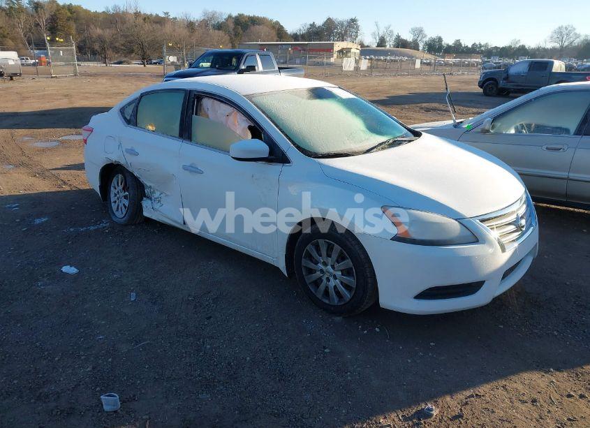2014 Nissan Sentra S (VIN 3N1AB7AP5EL612789) main photo
