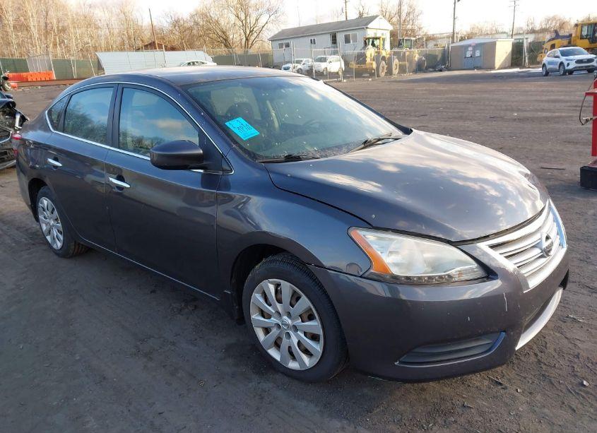 2014 Nissan Sentra S (VIN 3N1AB7AP5EL619676) main photo