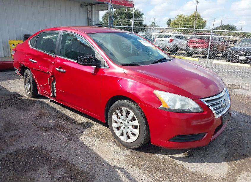2014 Nissan Sentra S (VIN 3N1AB7AP5EL644870) main photo