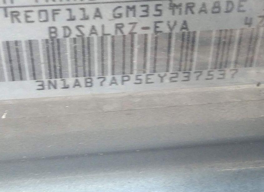 Photo 9 of 2014 Nissan Sentra SR (VIN 3N1AB7AP5EY237537)