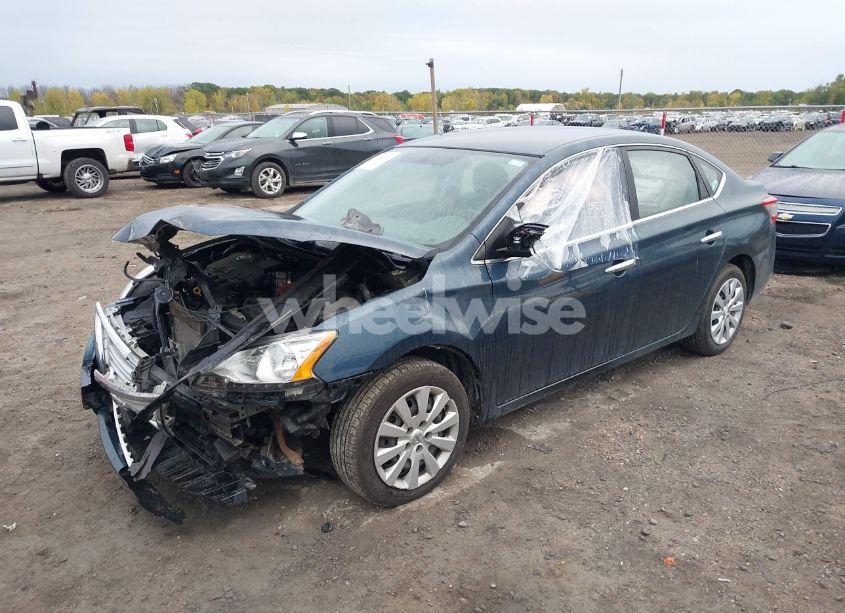 Photo 2 of 2015 Nissan Sentra FE+ S/S/SV/SR/SL (VIN 3N1AB7AP5FL636916)