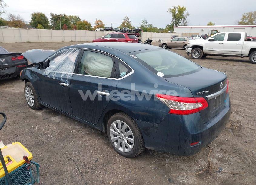 Photo 3 of 2015 Nissan Sentra FE+ S/S/SV/SR/SL (VIN 3N1AB7AP5FL636916)