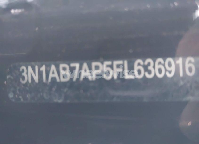 Photo 9 of 2015 Nissan Sentra FE+ S/S/SV/SR/SL (VIN 3N1AB7AP5FL636916)