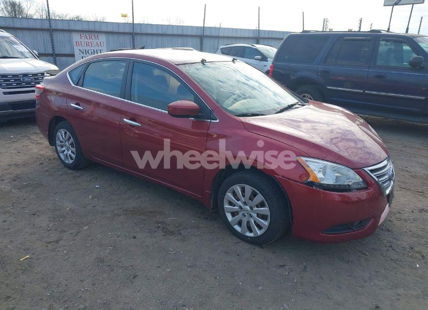 2015 Nissan Sentra SV (VIN 3N1AB7AP5FL650136) main photo