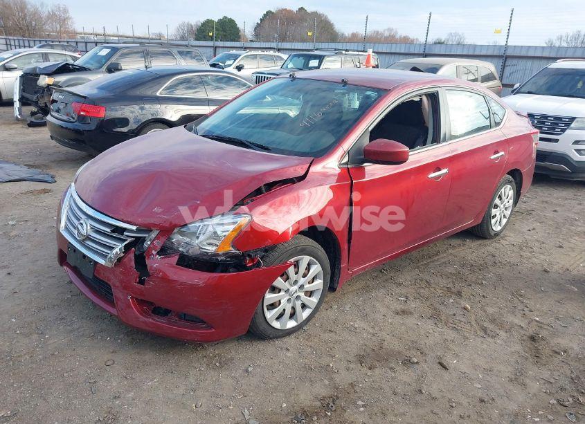 Photo 2 of 2015 Nissan Sentra SV (VIN 3N1AB7AP5FL650136)