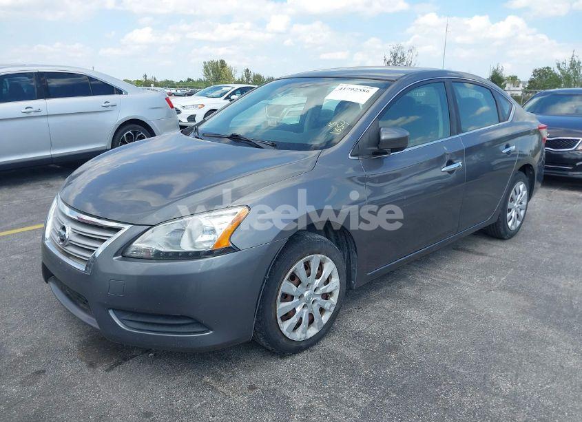 Photo 2 of 2015 Nissan Sentra FE+ S/S/SL/SR/SV (VIN 3N1AB7AP5FL661654)