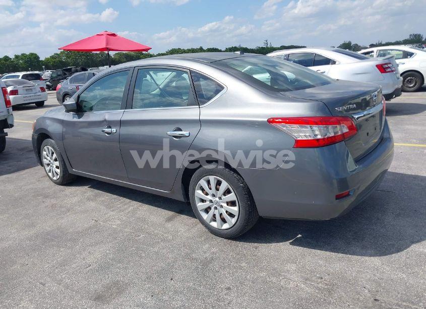 Photo 3 of 2015 Nissan Sentra FE+ S/S/SL/SR/SV (VIN 3N1AB7AP5FL661654)