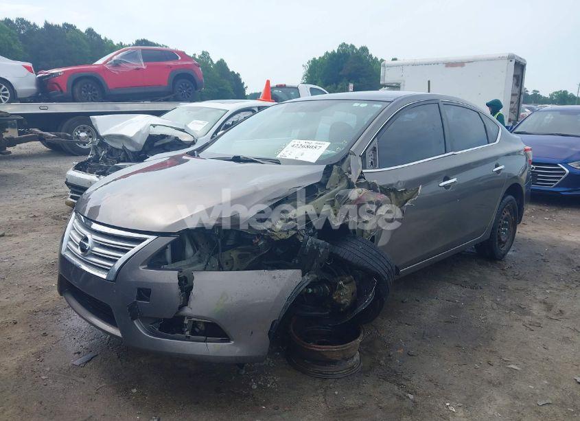 Photo 2 of 2015 Nissan Sentra SV (VIN 3N1AB7AP5FL693620)