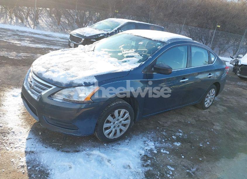 Photo 2 of 2015 Nissan Sentra FE+ S/S/SL/SR/SV (VIN 3N1AB7AP5FY214566)
