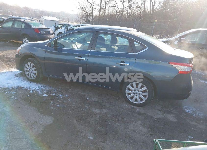 Photo 3 of 2015 Nissan Sentra FE+ S/S/SL/SR/SV (VIN 3N1AB7AP5FY214566)