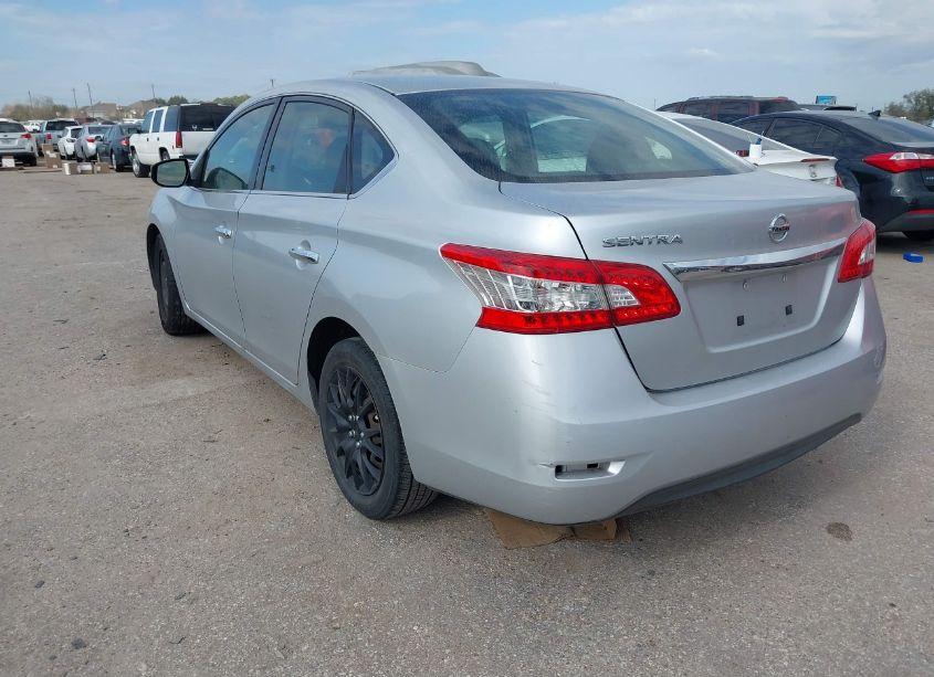 Photo 3 of 2015 Nissan Sentra S (VIN 3N1AB7AP5FY215782)