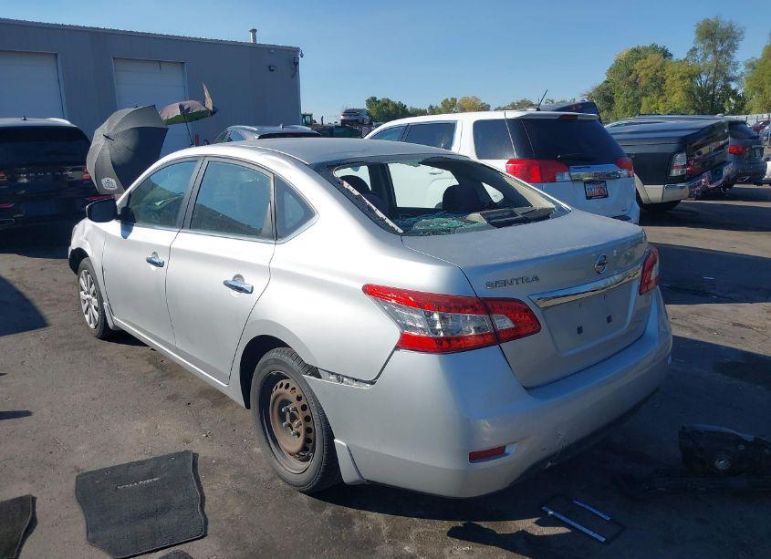 Photo 3 of 2015 Nissan Sentra S (VIN 3N1AB7AP5FY238091)