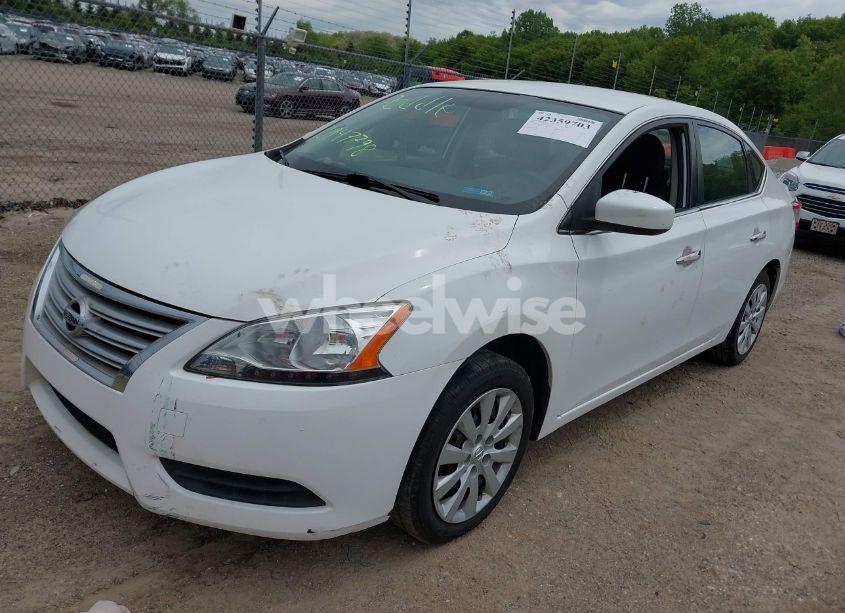 Photo 2 of 2015 Nissan Sentra FE+ S/S/SL/SR/SV (VIN 3N1AB7AP5FY270491)