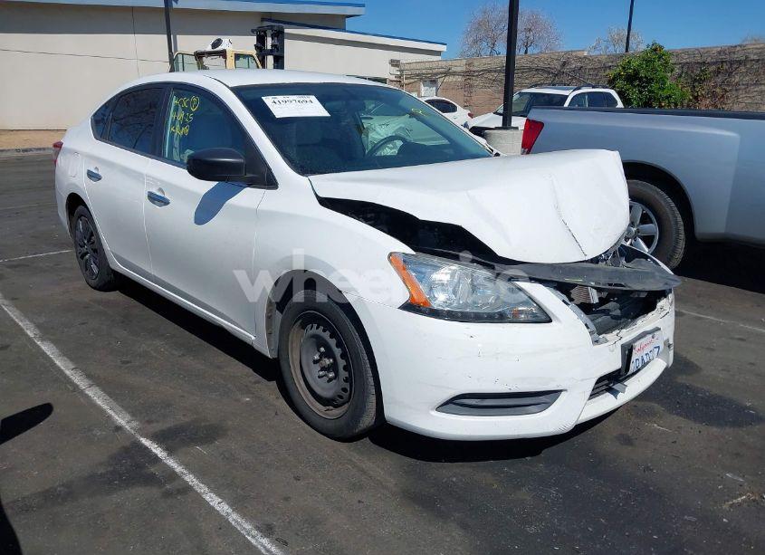 2015 Nissan Sentra S (VIN 3N1AB7AP5FY302128) main photo