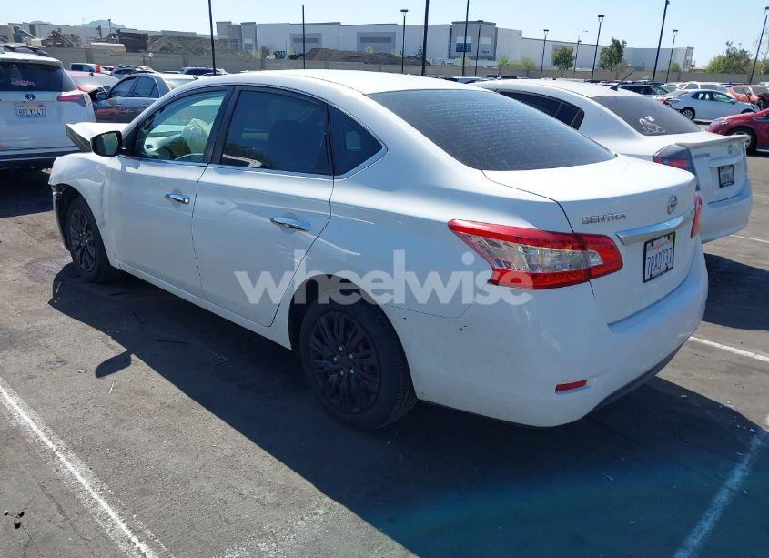 Photo 3 of 2015 Nissan Sentra S (VIN 3N1AB7AP5FY302128)