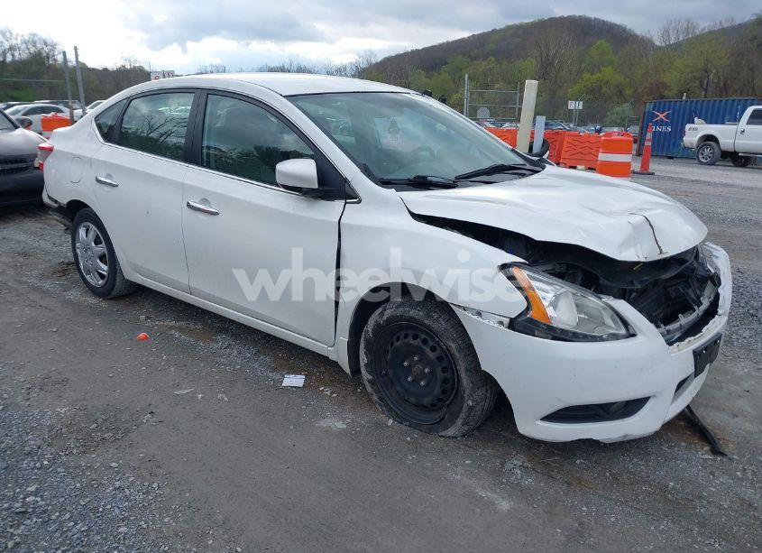 2015 Nissan Sentra S (VIN 3N1AB7AP5FY318152) main photo