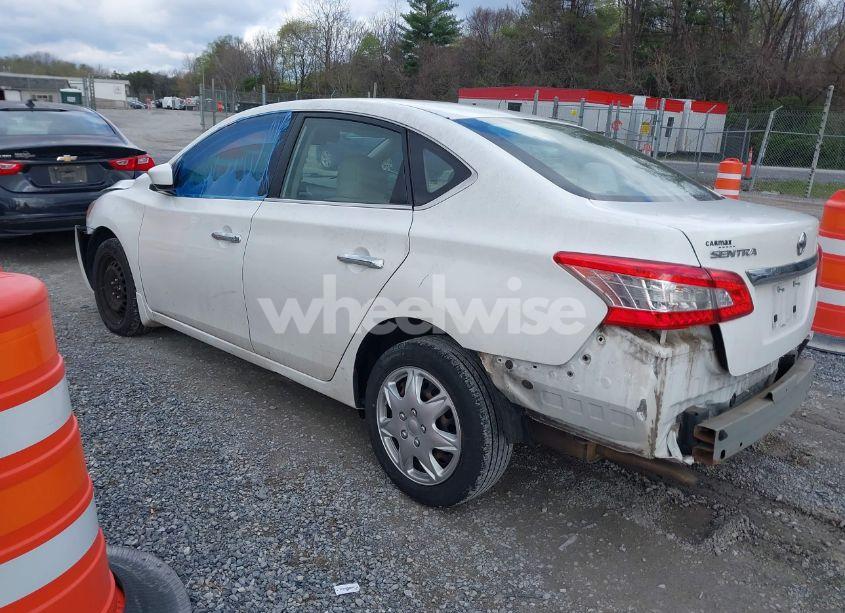 Photo 3 of 2015 Nissan Sentra S (VIN 3N1AB7AP5FY318152)