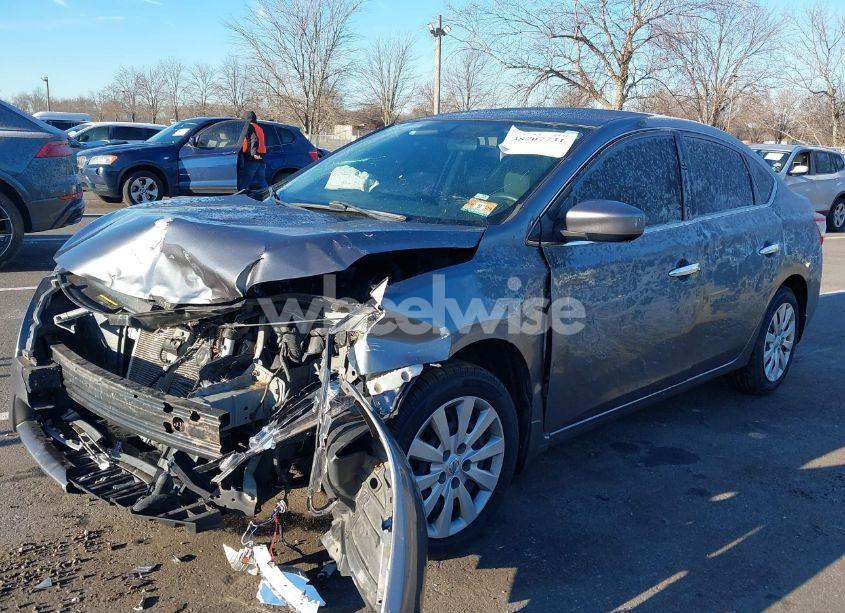 Photo 2 of 2015 Nissan Sentra S (VIN 3N1AB7AP5FY319446)