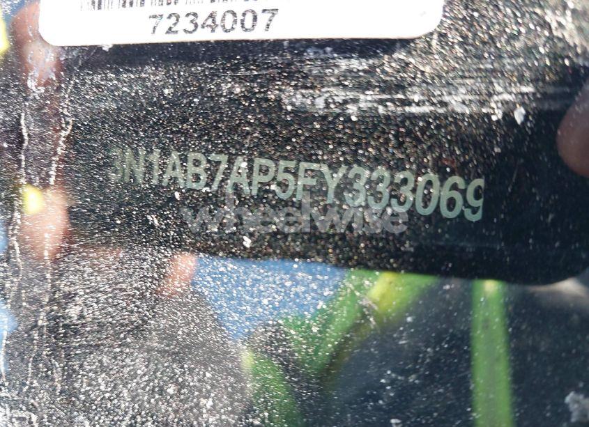 Photo 11 of 2015 Nissan Sentra S (VIN 3N1AB7AP5FY333069)