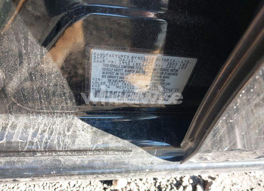 Photo 9 of 2015 Nissan Sentra S (VIN 3N1AB7AP5FY333069)