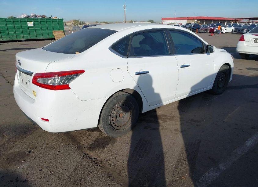 Photo 4 of 2015 Nissan Sentra S (VIN 3N1AB7AP5FY336411)