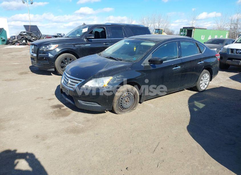 Photo 2 of 2015 Nissan Sentra S (VIN 3N1AB7AP5FY340183)