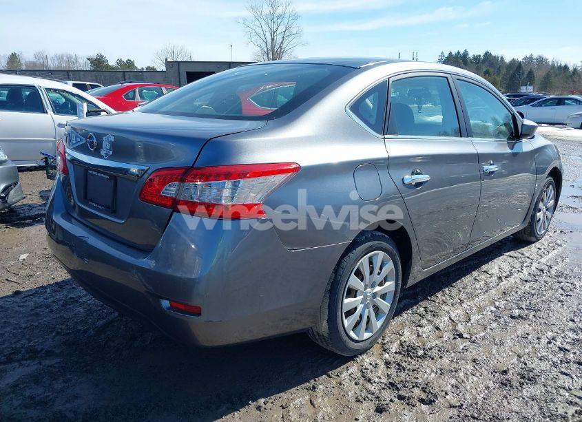 Photo 4 of 2015 Nissan Sentra S (VIN 3N1AB7AP5FY346002)